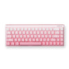 Clavier de jeu à commutateur magnétique à effet Hall Mchose Ace 68 (blanc, disposition américaine (qwerty), dieu magnétique Kailh, 65 %, RVB, échange à chaud, touches PBT, USB-C, capteur à effet Hall)