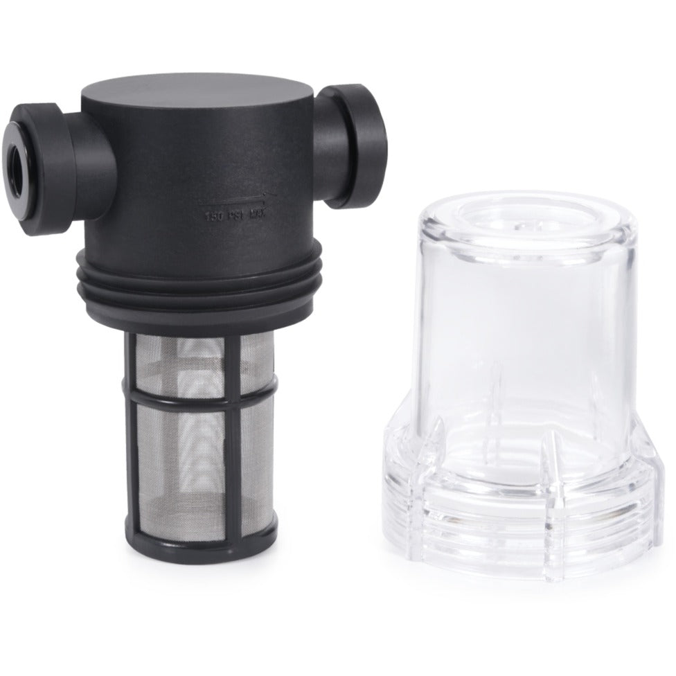 Alphacool es grand filtre en ligne 2xg1 (noir transparent)