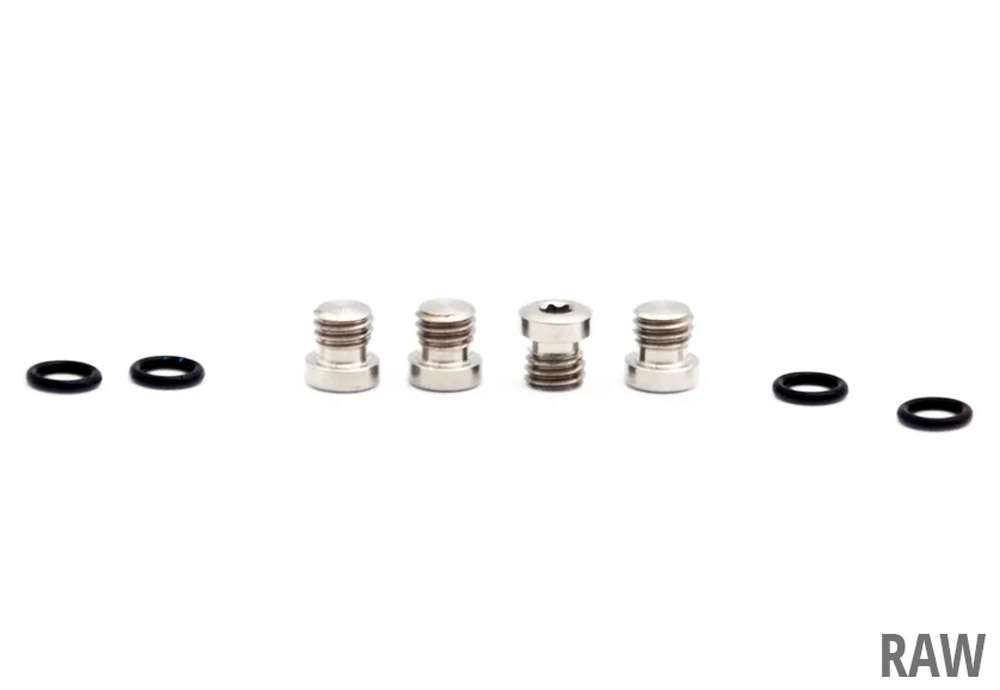 Jeu de vis en titane Oak Components pour sram bleedport dot (4 pièces)