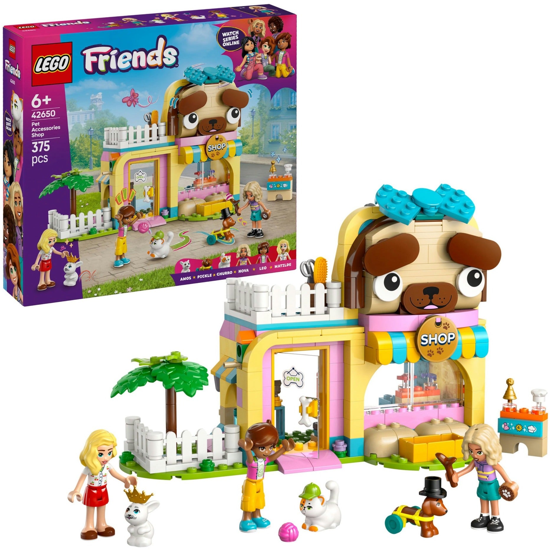 LEGO LEGO Friends 42650 Store avec accessoires d'animaux