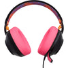 Powera Lucidsound LS10 Casque de jeu filaire – Casque de jeu supra-auriculaire de marque minuit (noir rose, Playstation 5, Playstation 4, Xbox Series X|s, Xbox One, PC, mobile)
