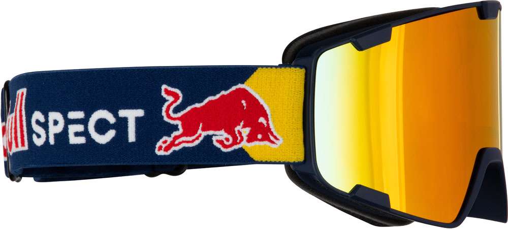Red bull spect eyewear park-19re2 orange rouge miroir - masque de ski