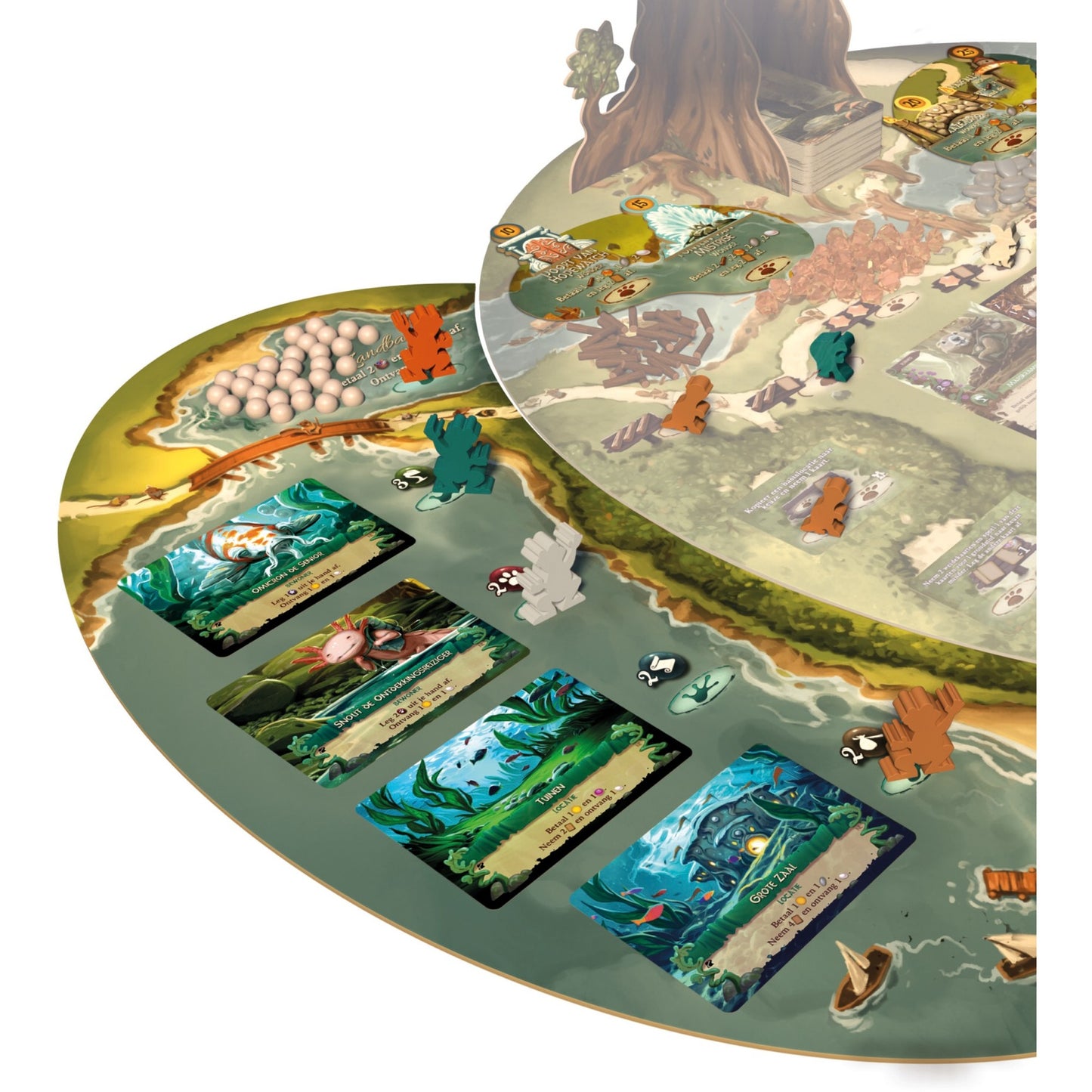 Jeux de gobelin blancs Everdell: Pearlbrook