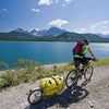 Bob ibex remorque à vélo or avec sac
