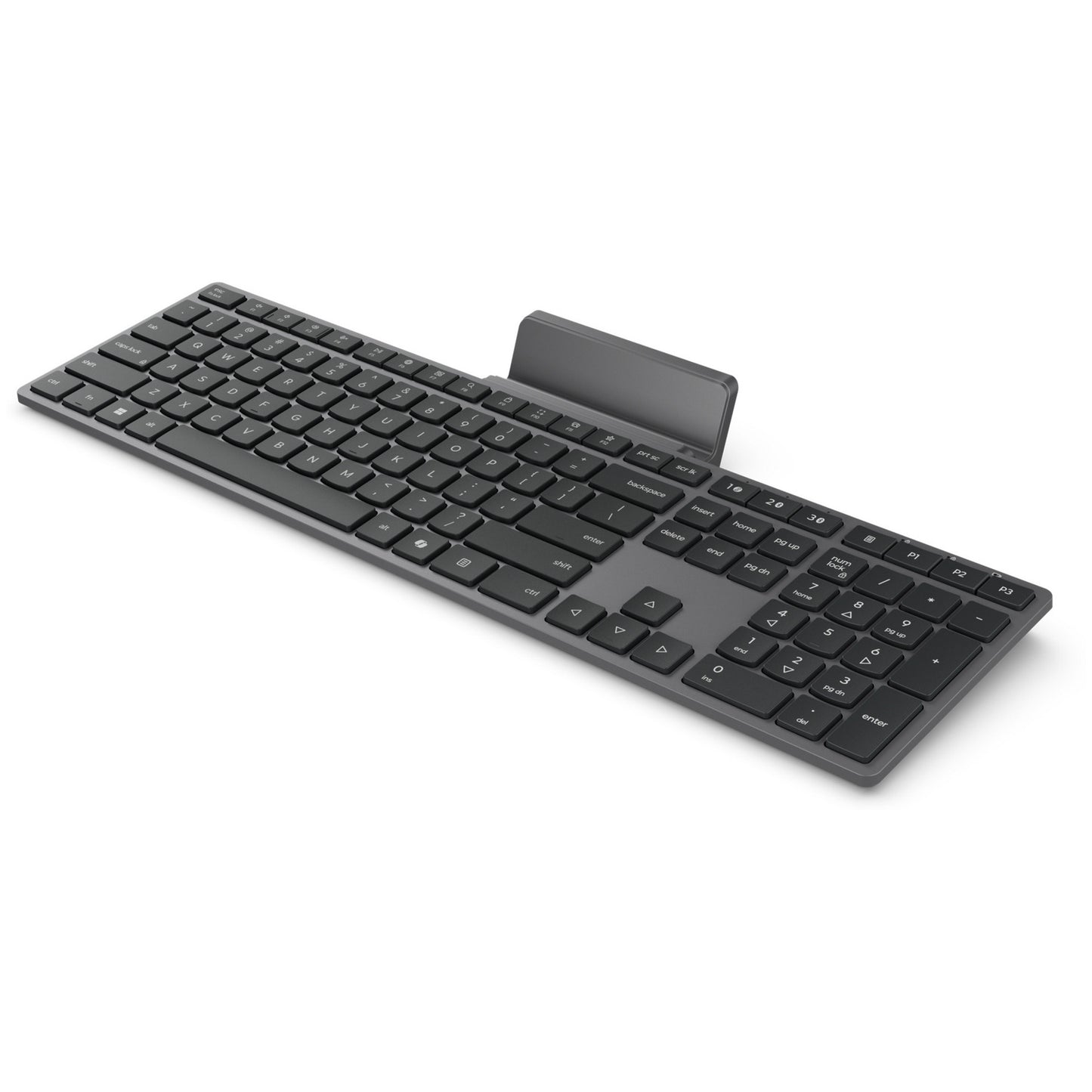Lenovo 700 clavier sans fil multi-appareils moderne-ensemble de bureau euro103p (gris, 100%, 2.4 GHz, Bluetooth)