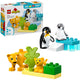 LEGO LEGO DUPLO VILLE 10442 Familles des animaux sauvages: Penguins et Leeuwen