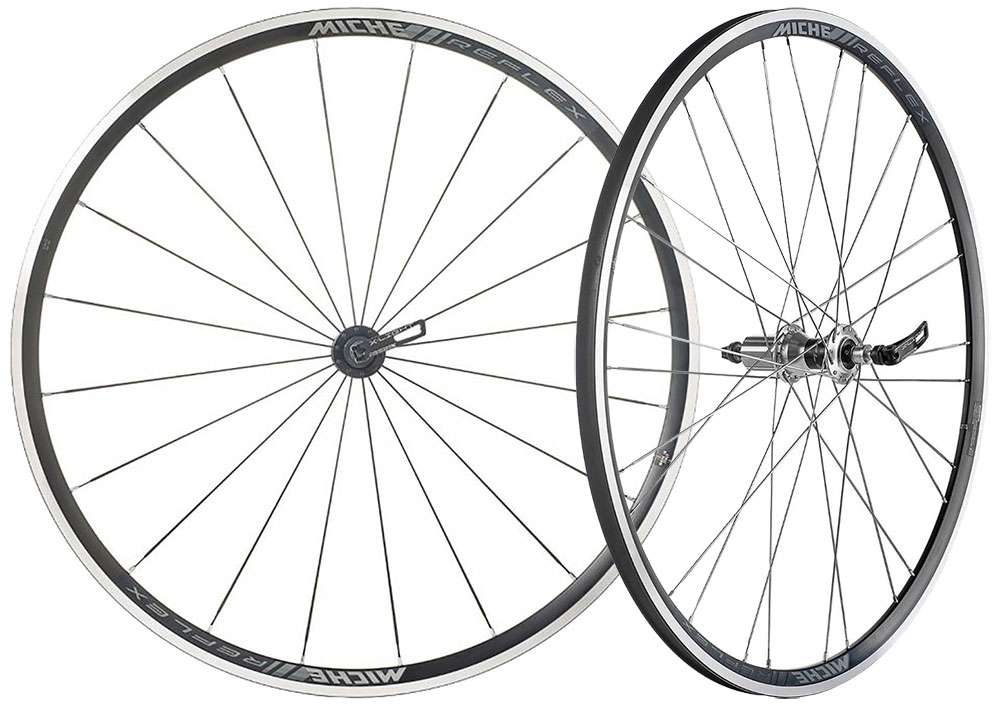 Paire de roues à pneu Miche reflex