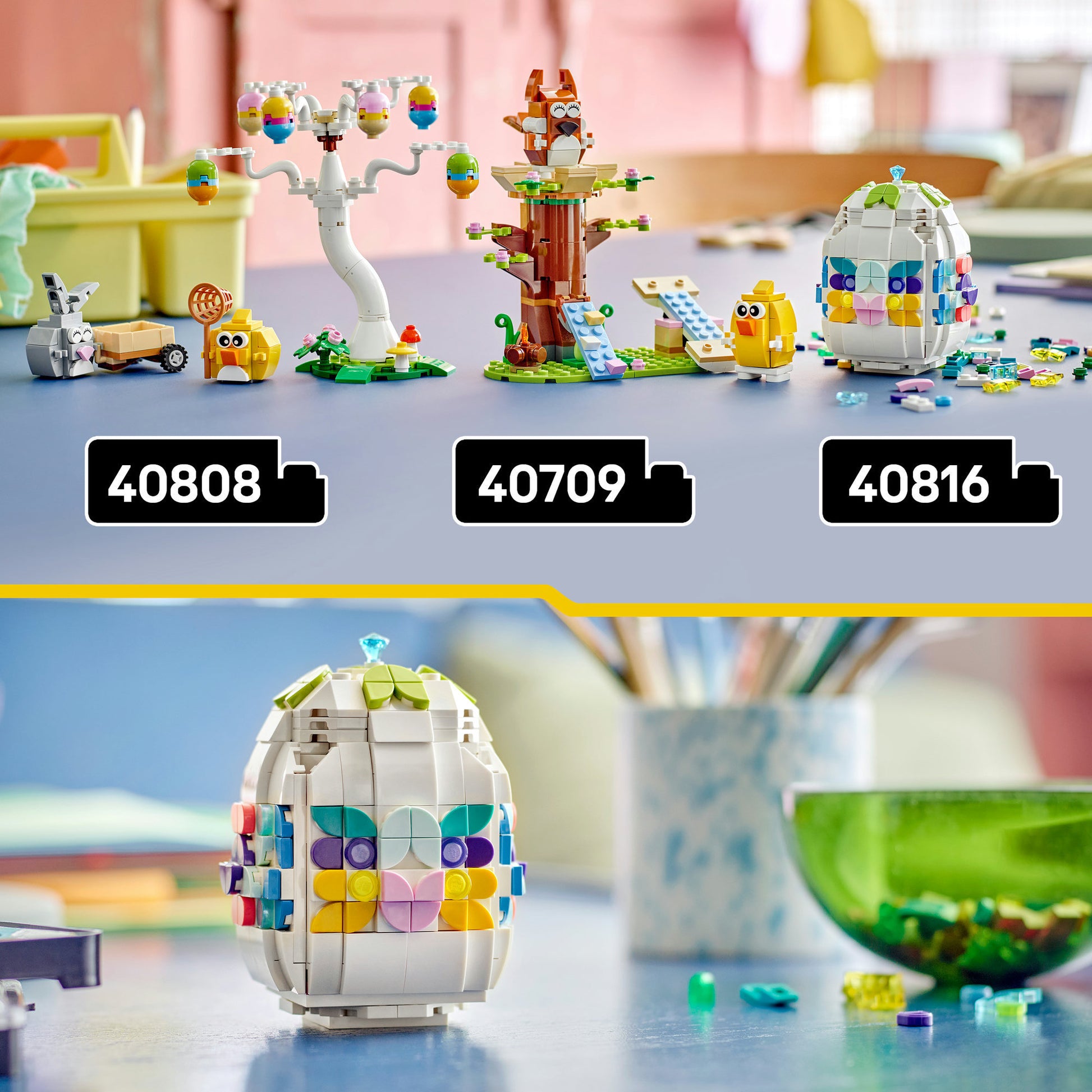 Lego classic 40816 demandes d'œufs de Pâques