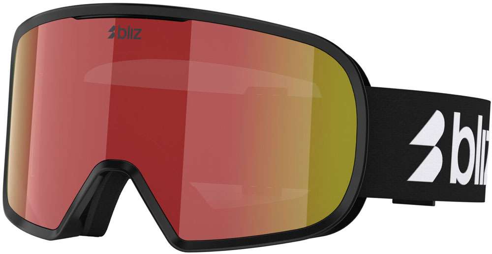 Bliz g002 brown w red multi - masque de ski