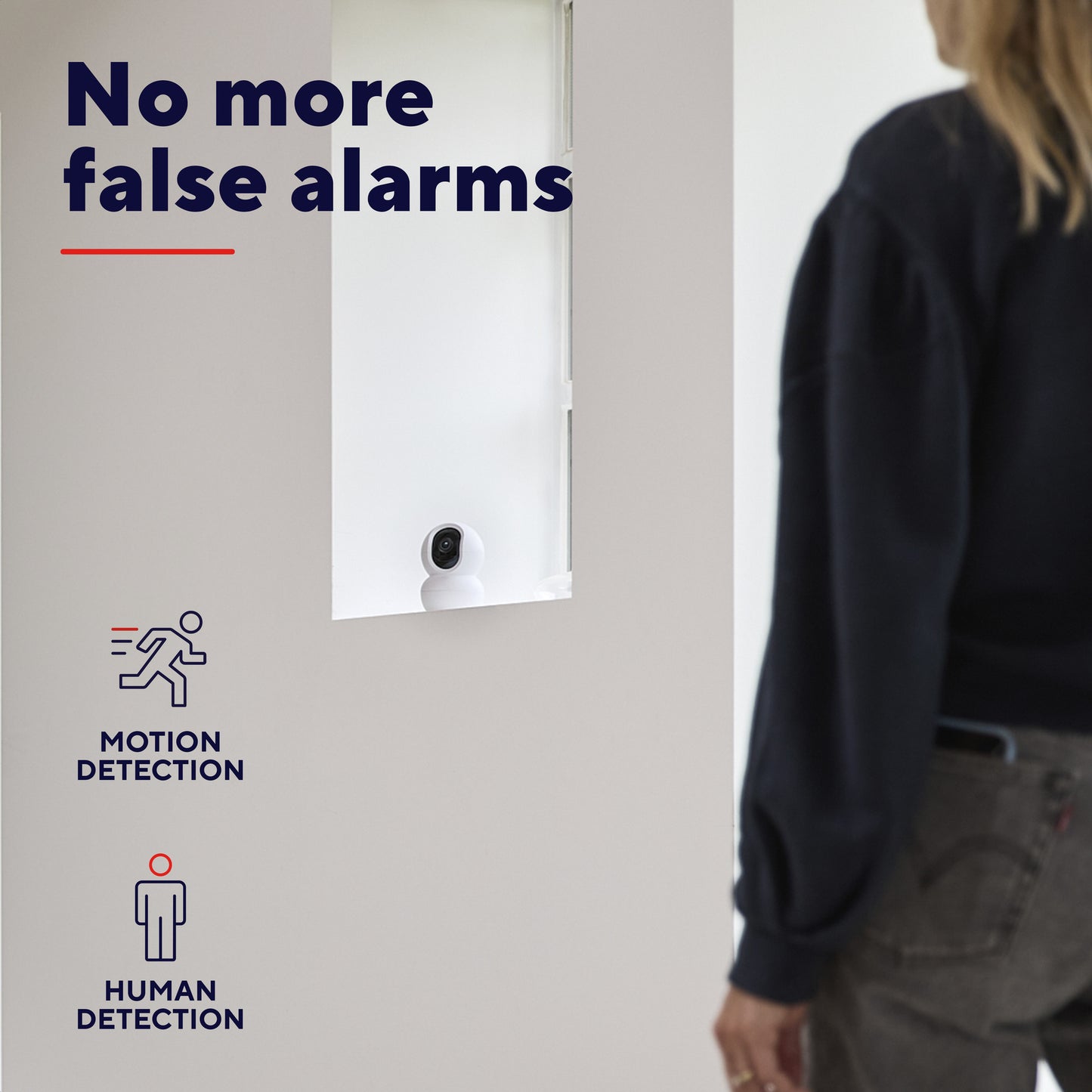 Caméra de sécurité Trust ipcam-2800 360° (blanche, WiFi 2,4 ou 5 GHz)