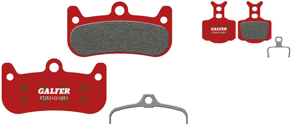 Galfer bike plaquettes de disque avancées pour la formule