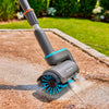 Brosse de roulement moyen Gardena Aquabrush, pour la batterie-multiardrome