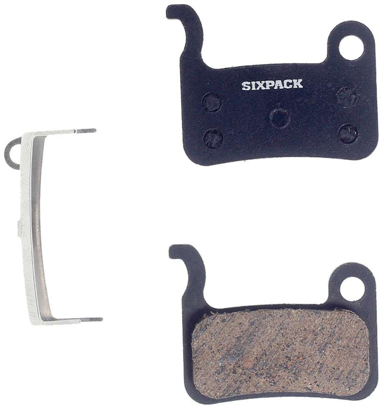 Pack de six plaquettes de frein à disque semi-métalliques Shimano XTR XT SLX LX Saint
