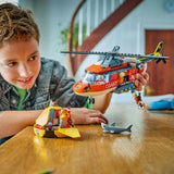 Lego city exploration 60503 hélicoptère de la garde côtière - afbeelding 2