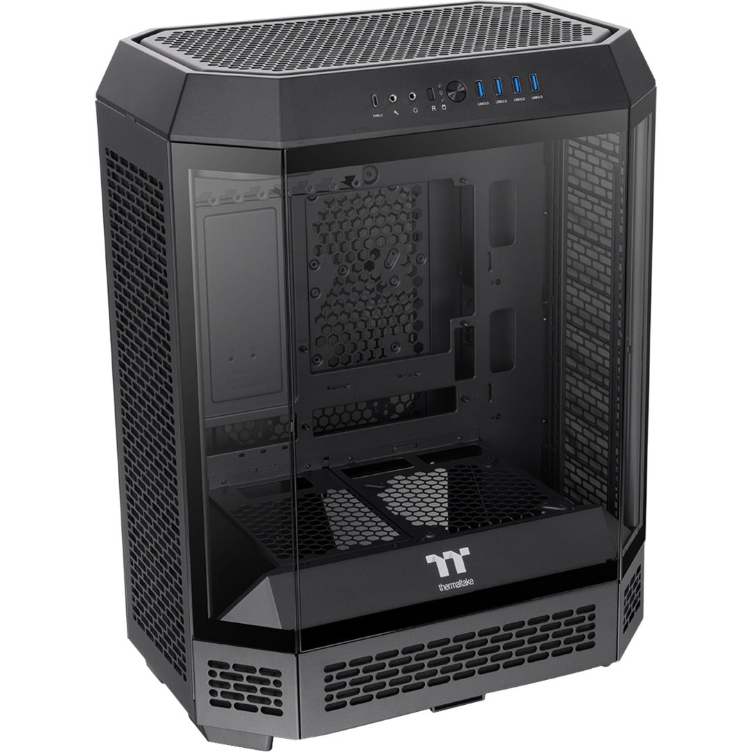 Boîtier tour midi Thermaltake the tower 600 (noir | 4x USB-A | 1x USB-C | verre trempé)