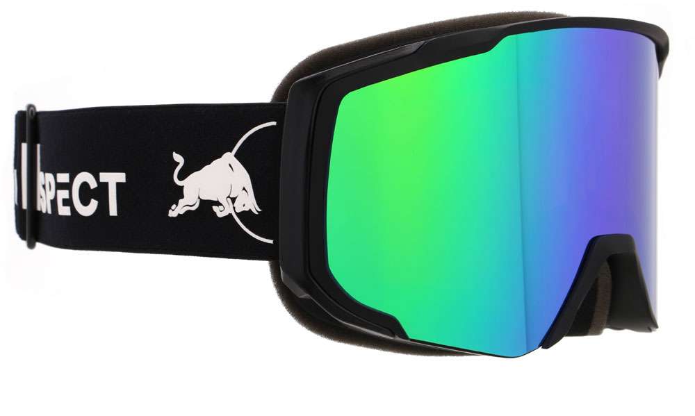Red bull spect eyewear jibb-03gr3 marron avec miroir vert - masque de ski