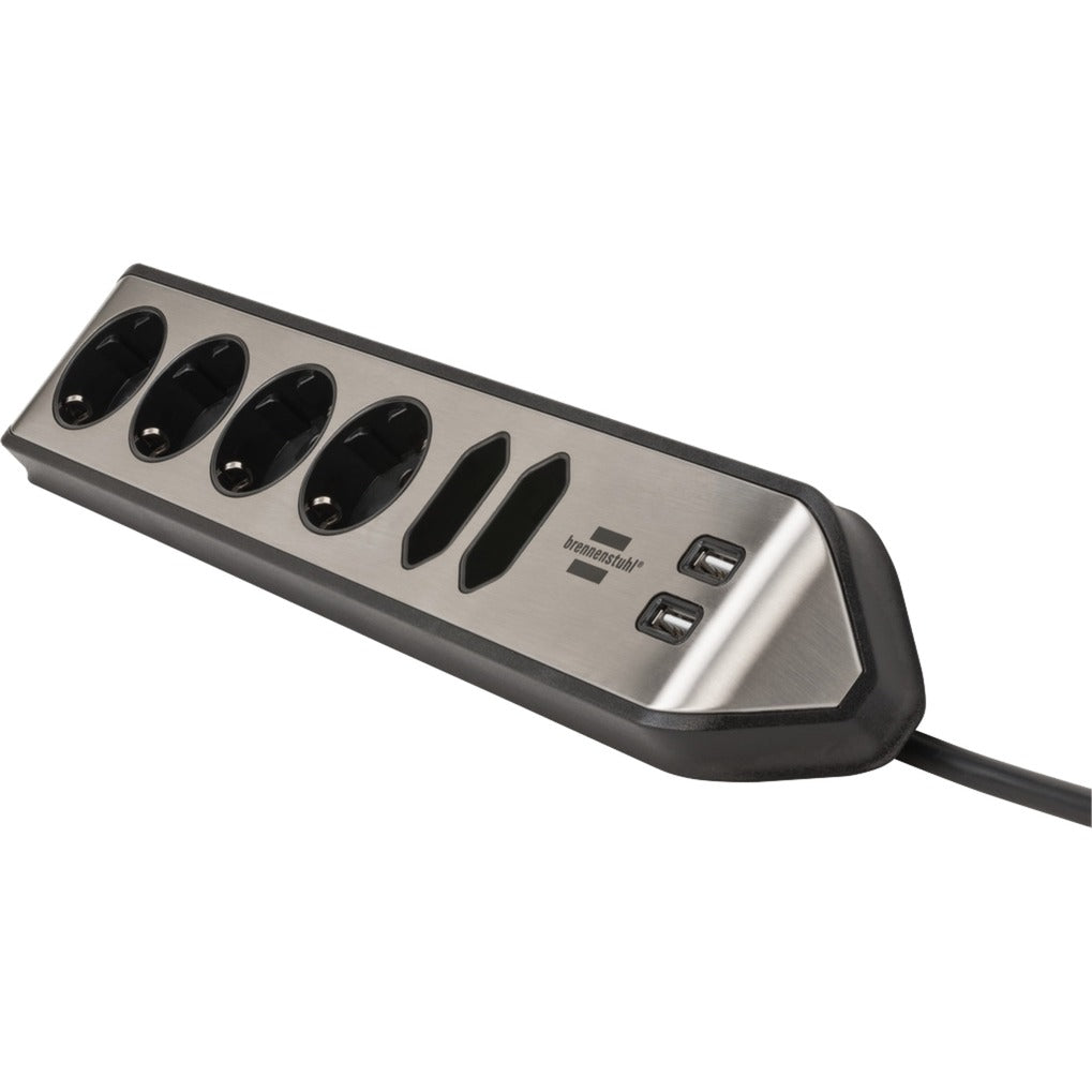 Brennenstuhl Estilo Corner Stop Contact 4 fois