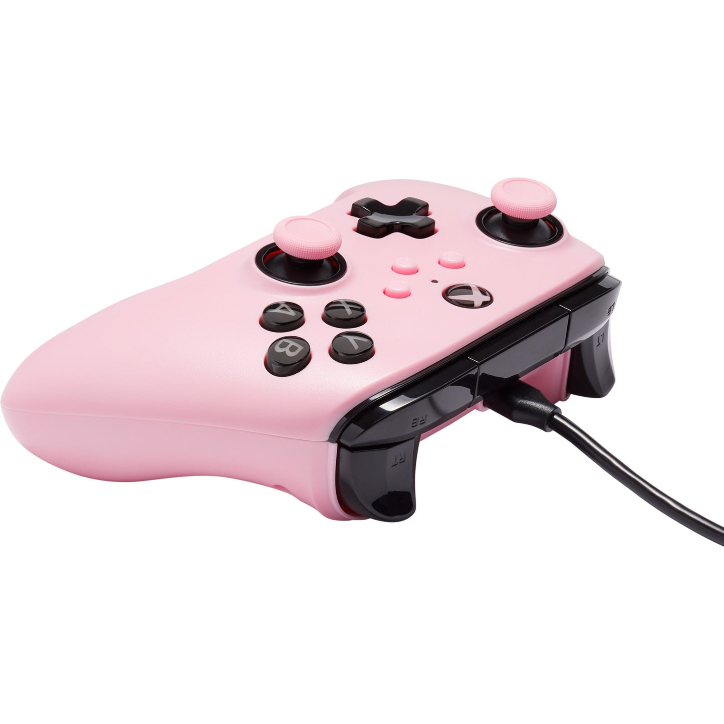 Manette filaire Powera pour Xbox Series X|s (rose, Xbox Series X|s, Xbox One, PC)