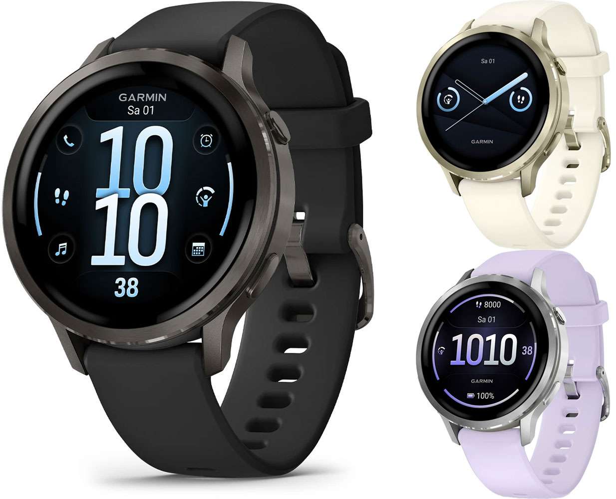 Montre intelligente multisports GPS Garmin Venu® 4 - 41 mm