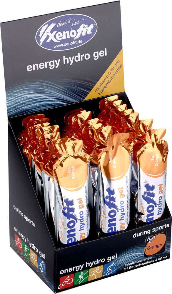 Gel hydro énergétique Xenofit boite 21x60ml