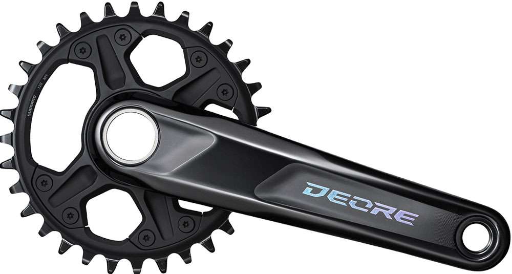 Shimano deore fc-m6130-1 manivelle 12 vitesses 32t