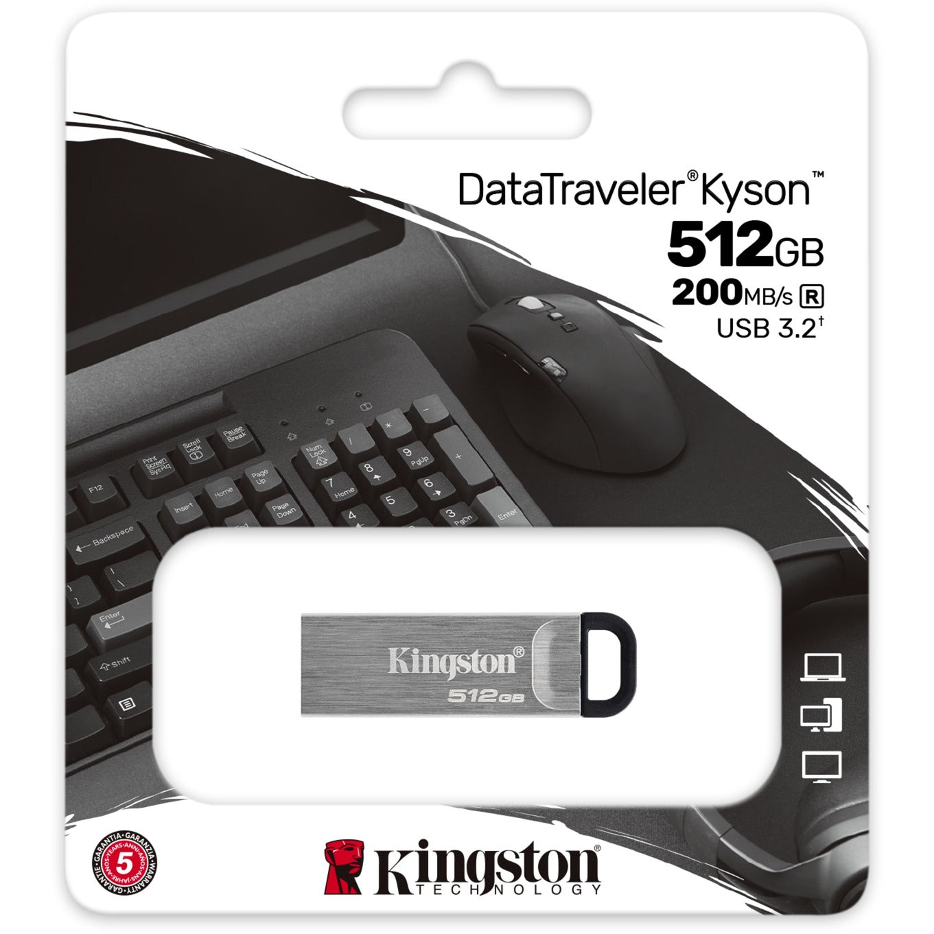 Kingston DataTraveler Kyson 512 Go