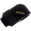 Alphacool eiszapfen connecteur en L rotatif g1 4 ag vers g1 4 ig connexion (noir)