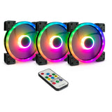 Inter-Tech Argus RVB Fan Set RS-14 - afbeelding 1