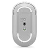 Souris silencieuse sans fil multi-appareils Lenovo 700 (blanc, 1600 - 4000 dpi, Bluetooth 5.3 2,4 GHz)