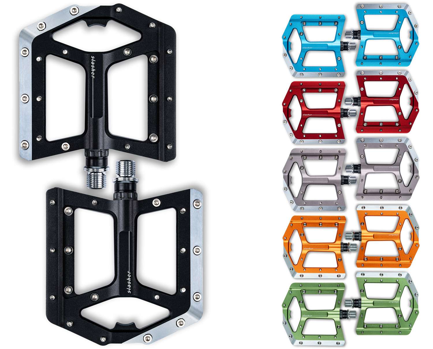 Pédales plates Cube Slasher