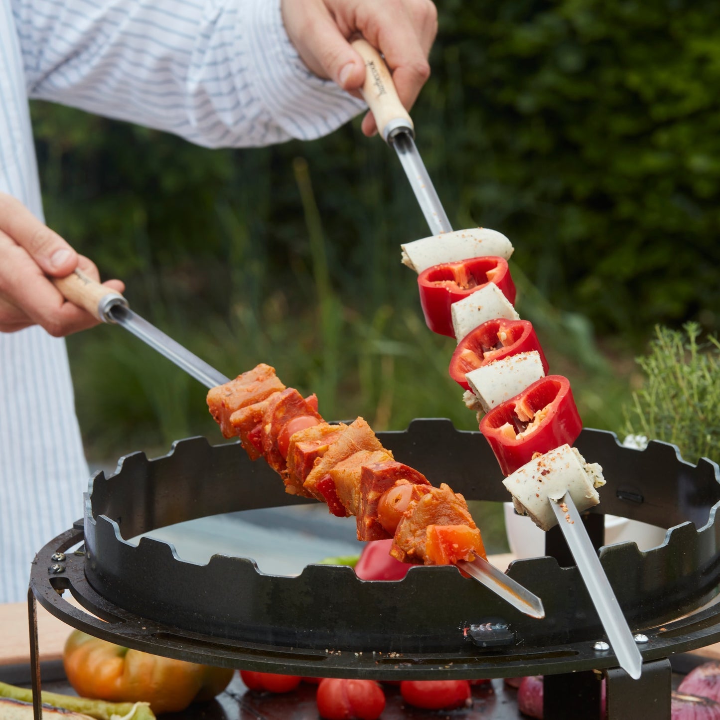 BarbeCook Set de 3 brochettes XL
