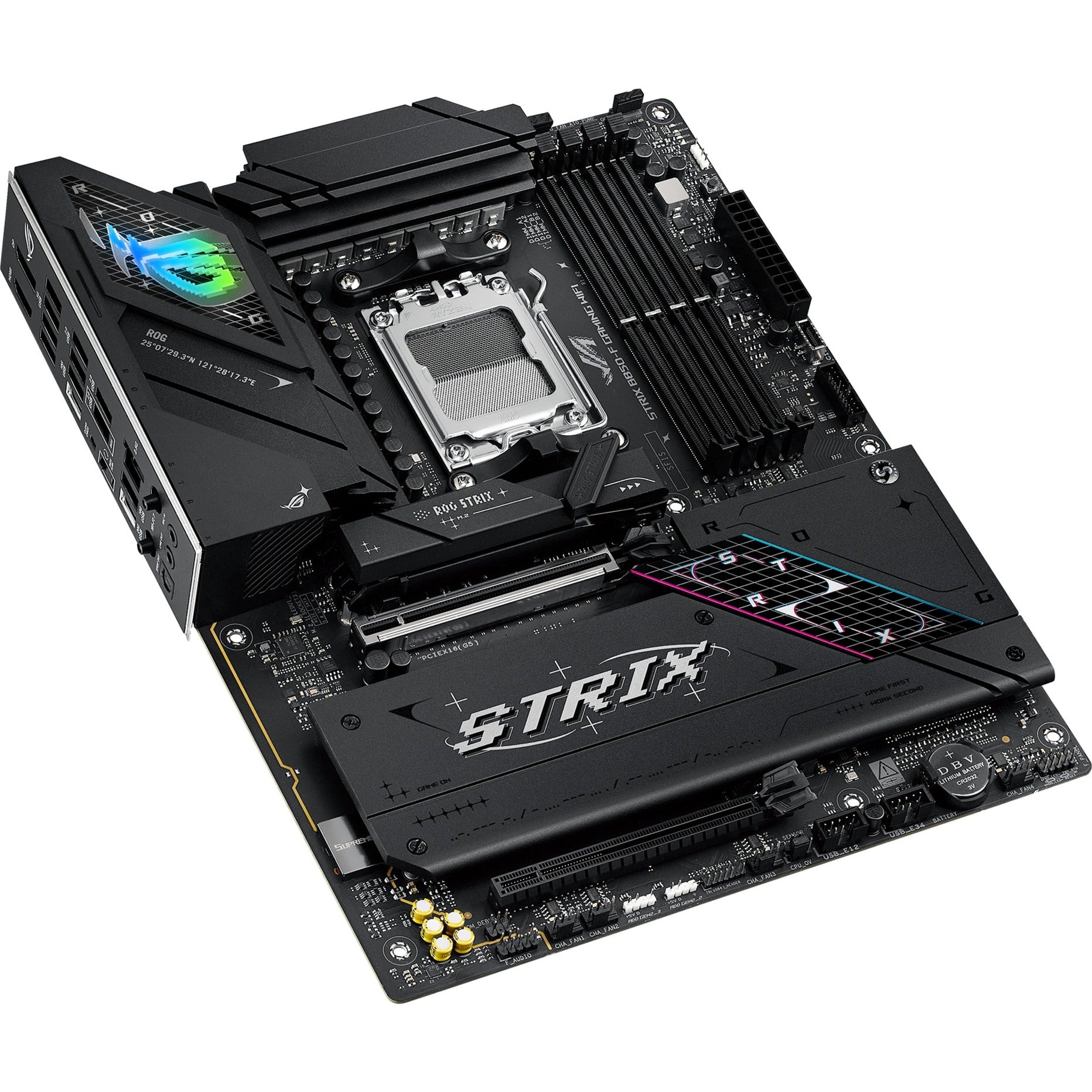 Carte mère Asus ROG Strix B850-F Gaming WiFi Socket AM5 (2,5 Go-LAN, Wi-Fi 7, BT, Son, ATX)