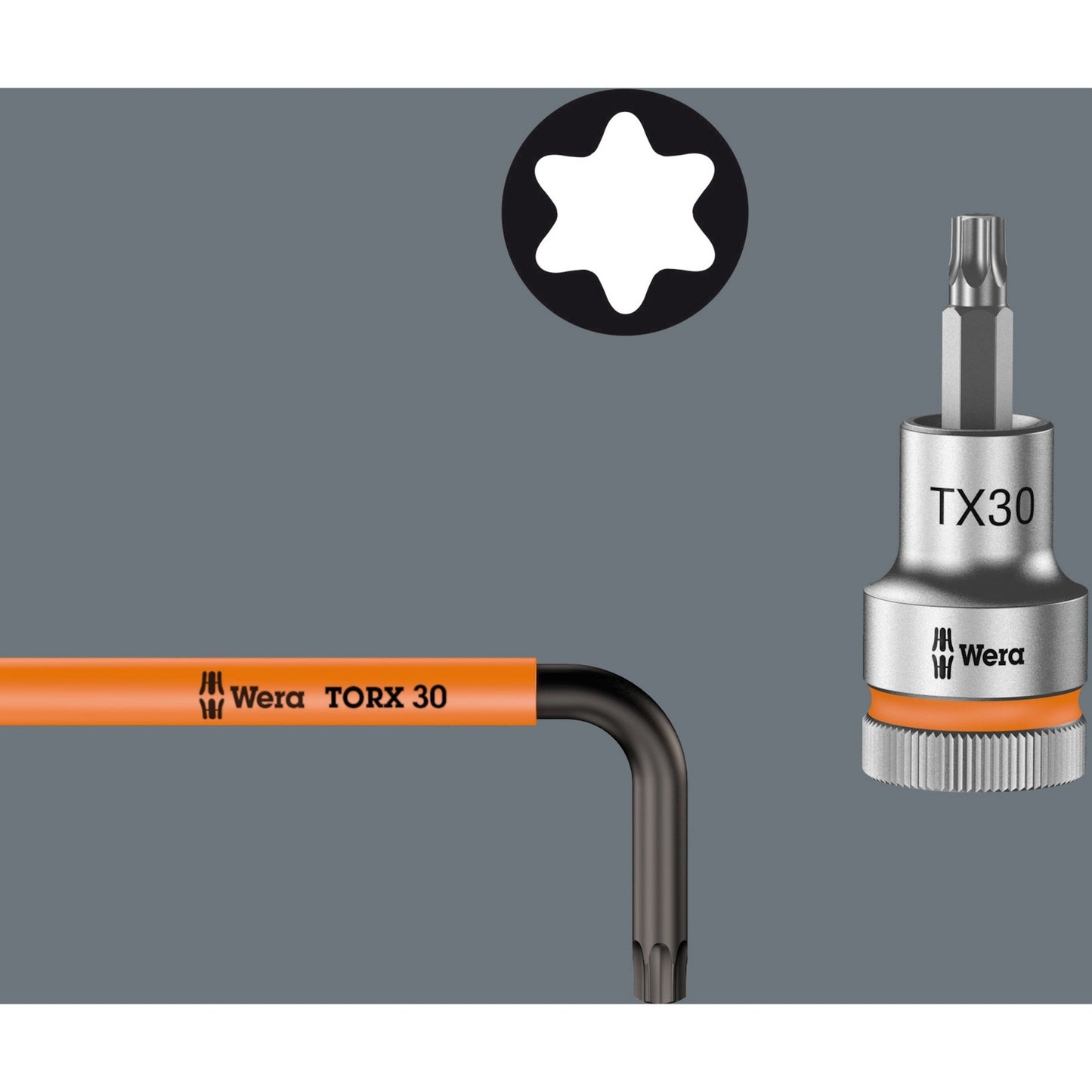 Wera Zuss Keys Set Torx 967 9 TX BO MULTICOLOUR 1 SB