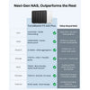 Terramaster f4-425 plus nas (blanc, 2x 5GBe, HDMI, USB)