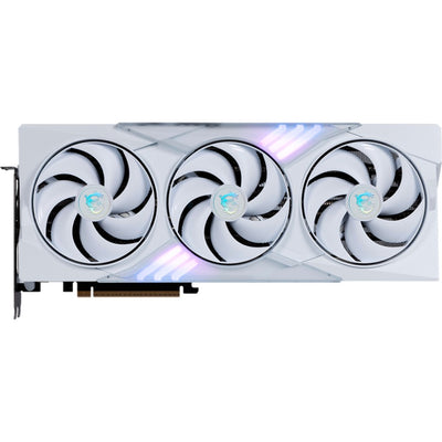 Carte graphique Msi Geforce RTX 5080 16G Gaming Trio OC White (Blanc, 3x Display Port, 1x HDMI)