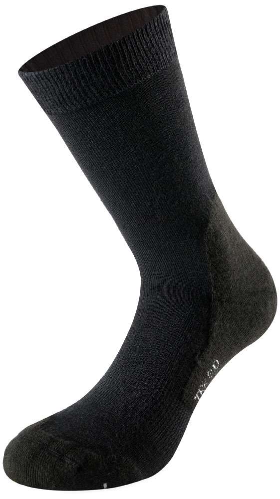 Lenz Chaussettes de randonnée Trekking 8.0 laine mérinos noir taille 35-38