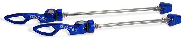 Sixpack racing quick releases chopstix cr-mo set bleu