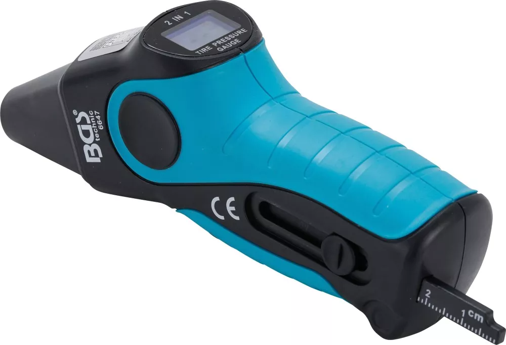 Bgs technic manomètre d'air numérique pro