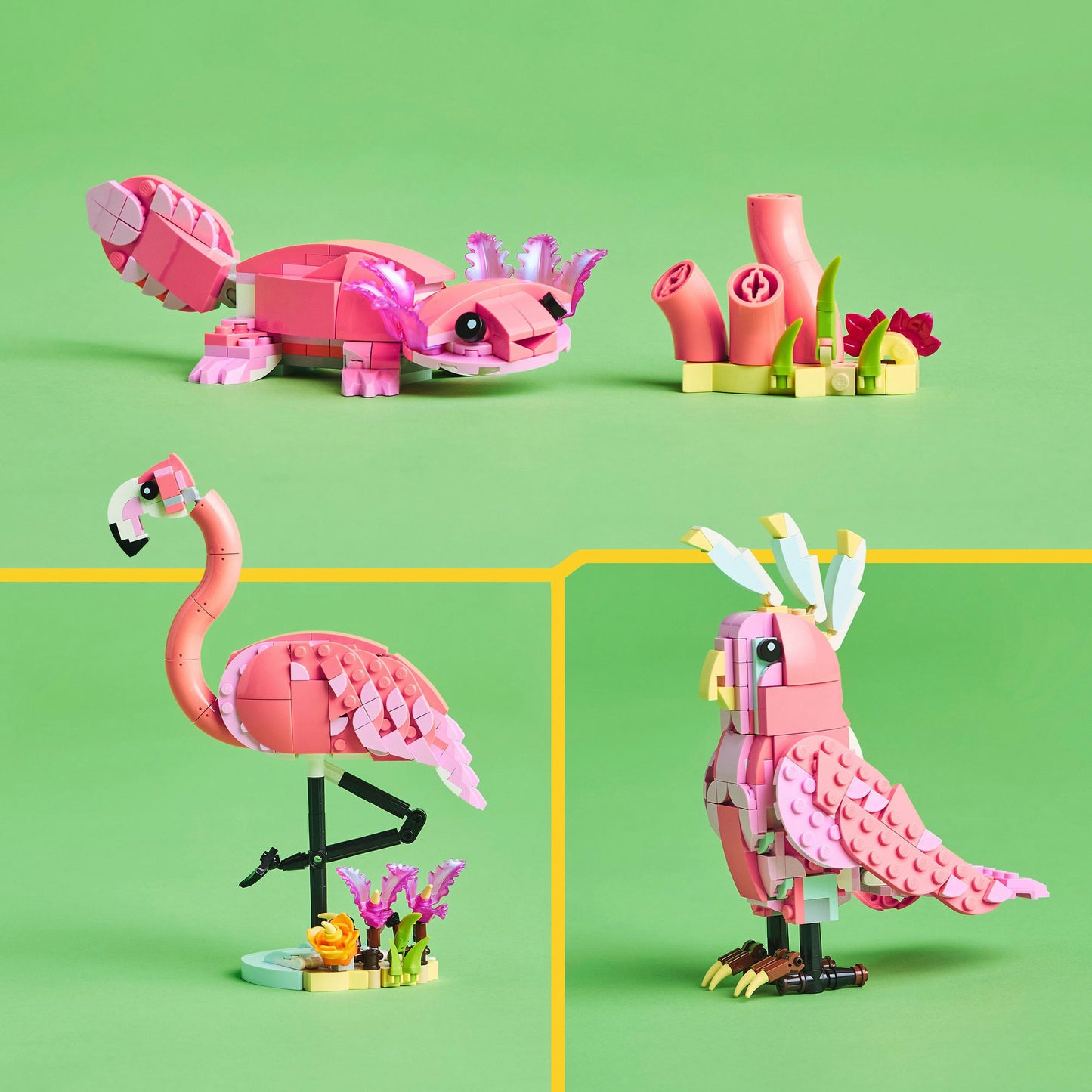 Créateur LEGO 31170 Animaux sauvages Flamingo rose