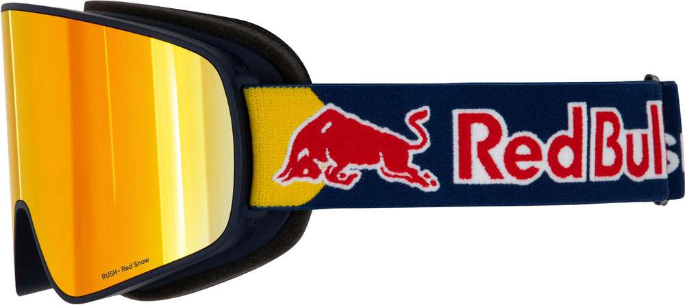 Red bull spect eyewear rush-14re2 orange rouge miroir - masque de ski