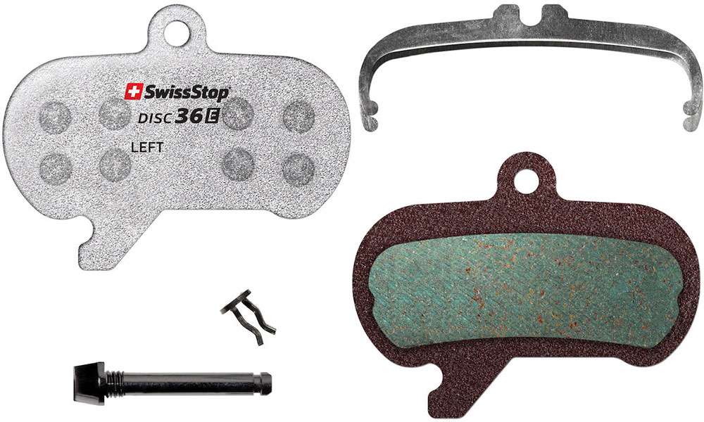 Plaquettes de frein à disque pour vélo électrique Swissstop 36 e sram maven