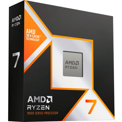 AMD AMD 100-100001084WOF RYZEN 7 9800X3D CPU, AM5, 8C 16T, 4,7 5,2 GHz, 96 Mo, 120W, boxé