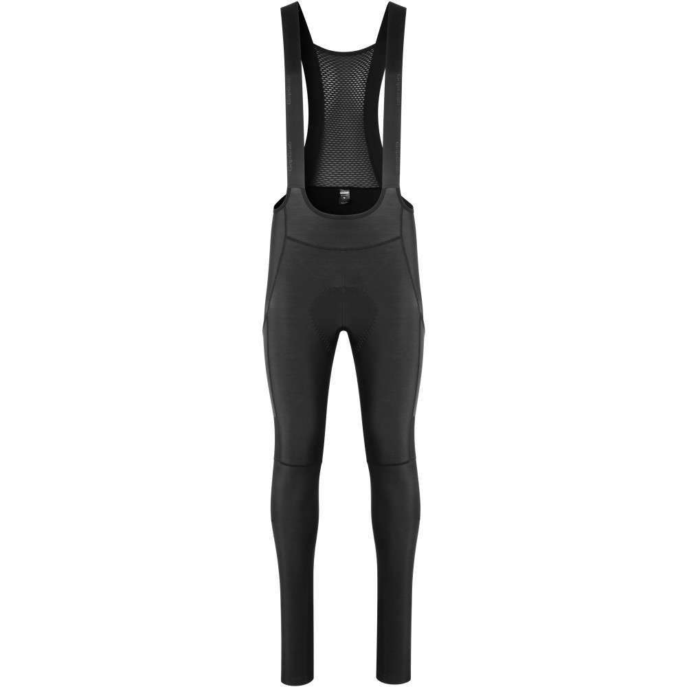 Gripgrab pacr thermal - cuissard à bretelles avec peau de chamois