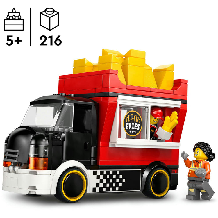 Lego City Great Vehicles 60488 Le camion snack-bar | 2 pièces