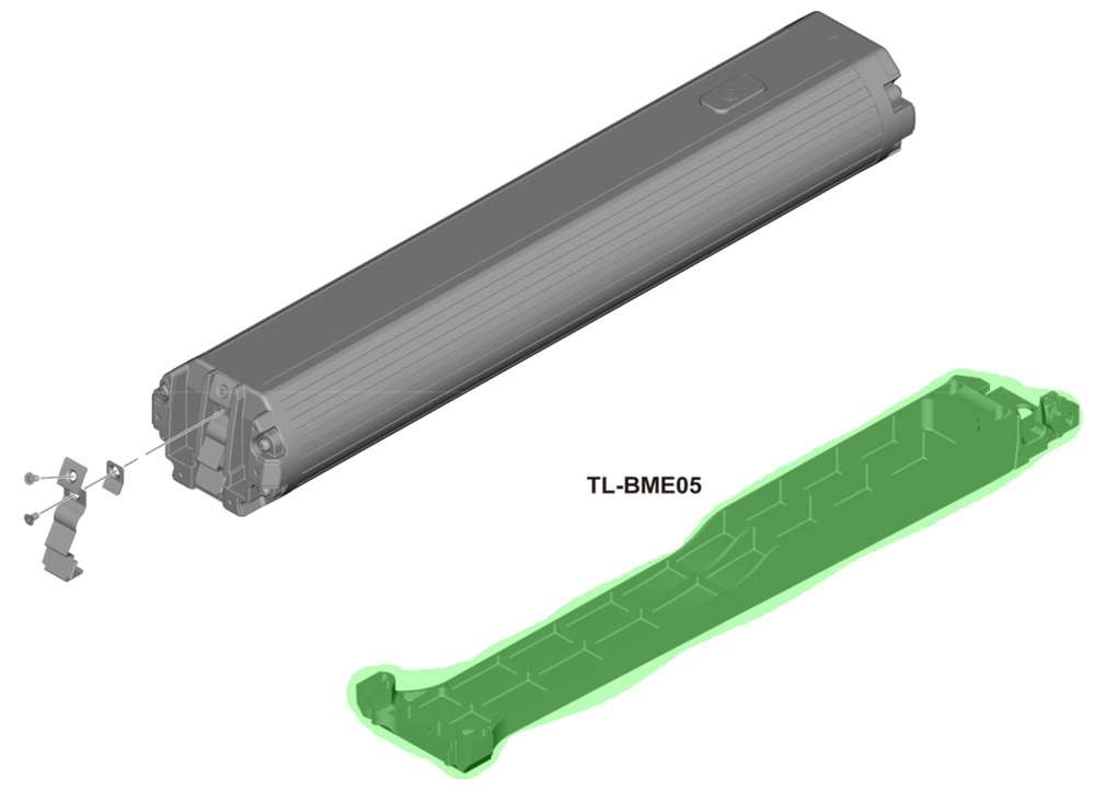 Shimano tl-bme05 modèle pour marches support de batterie bm-e8030 e8031
