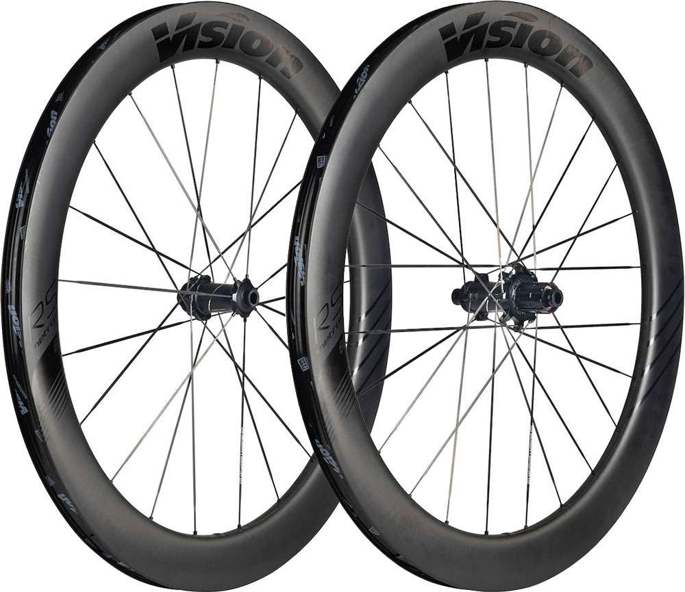 Paire de roues Vision Metron 60 RS Disc TLR en carbone
