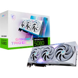 Carte graphique Msi Geforce RTX 5080 16G Gaming Trio OC White (Blanc, 3x Display Port, 1x HDMI) - afbeelding 1