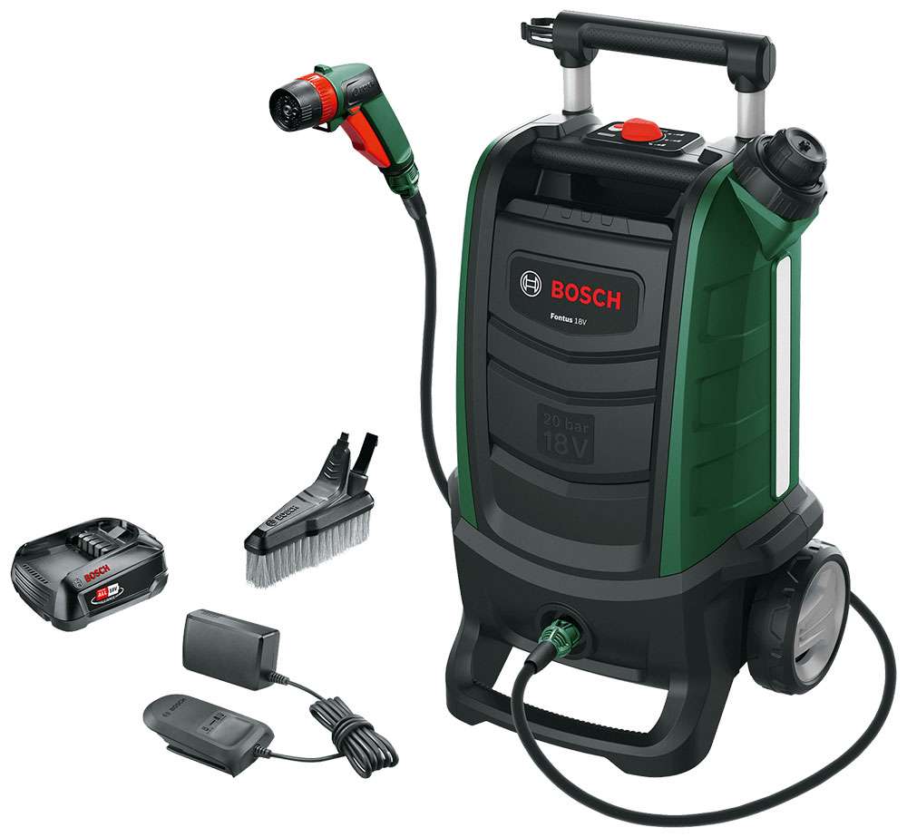 Bosch fontus ii nettoyeur mobile sans fil 15l