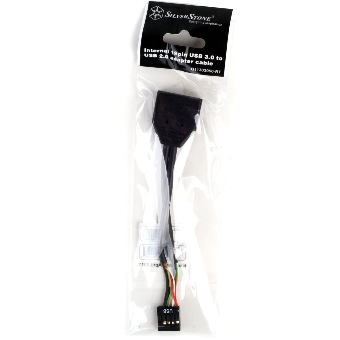 Silverstone G113050-RT, USB 2.0 (interne) 9pin> USB 3.0 (int