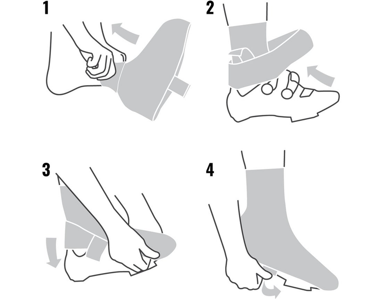 Gripgrab pacr gravier imperméable - couvre-chaussures